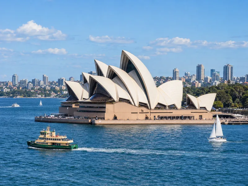 Illustrative Sydney Opera House; not company premises